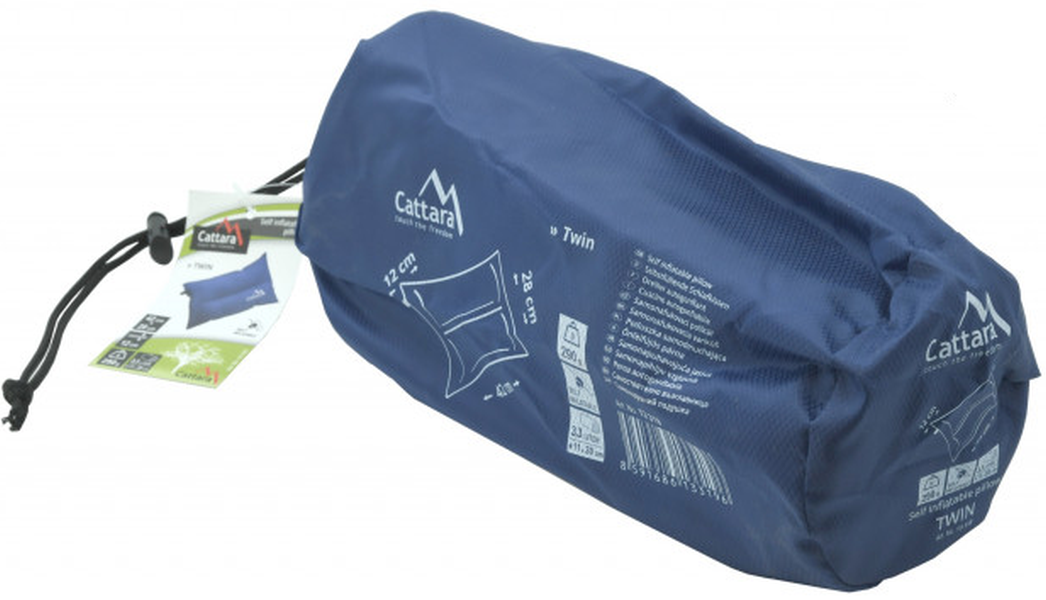 Perna Cattara Autogonflabila TT13319, Albastru, 42x28x12cm