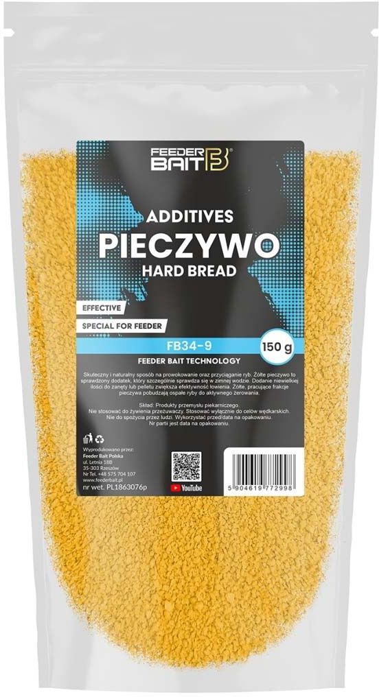 Pesmet FEEDER BAIT, Galben, 150g