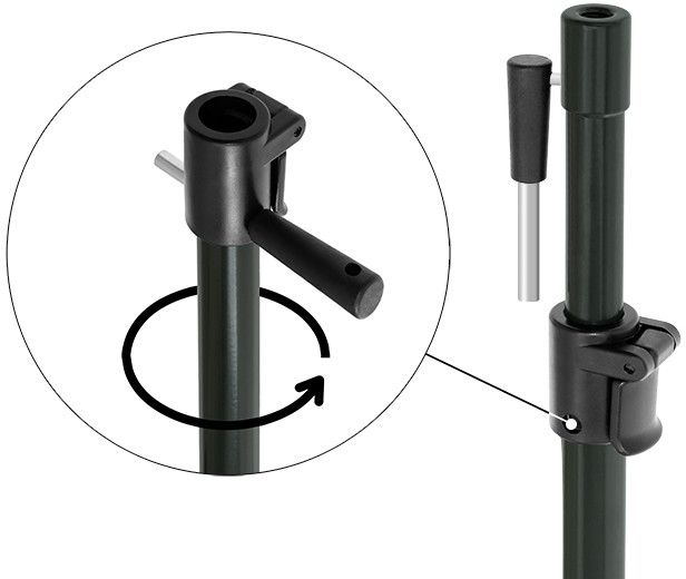 Pichet Telescopic Delphin Classa, 95cm