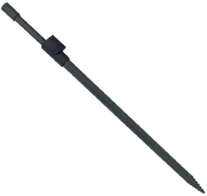 Pichet Telescopic Filfishing Aluminiu Bank Stick Cu Cap Burghiu, 50cm