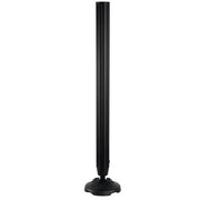 Picior Fix Scaun Modular RIVE Negru, 60cm