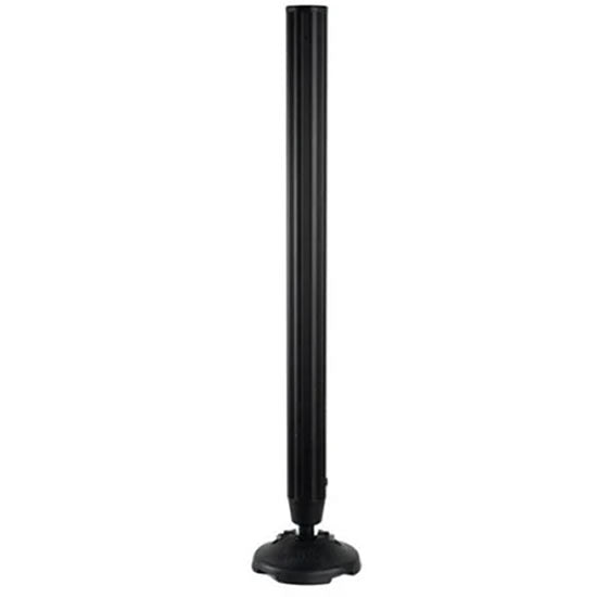 Picior Fix Scaun Modular RIVE Negru, 60cm