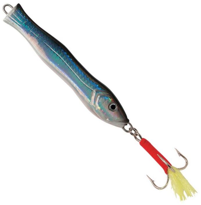 Pilker ABU GARCIA Sillen, Holo Silver Black, 13cm, 150g, 1buc/pac