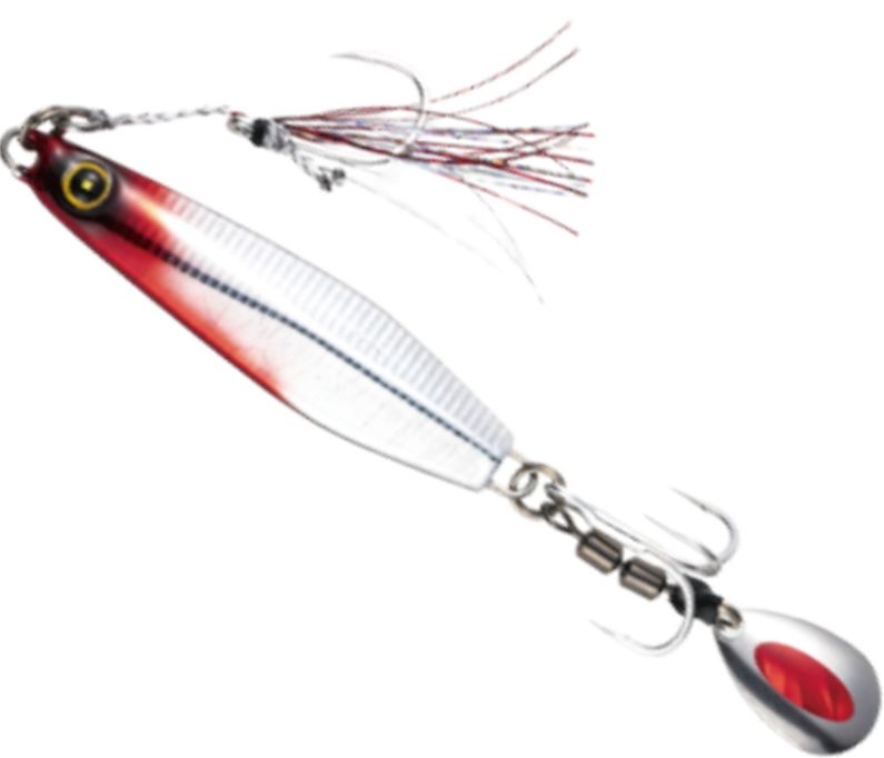 Pilker Hayabusa Jack Eye MakiMaki, Blody Silver, 40g, 7cm