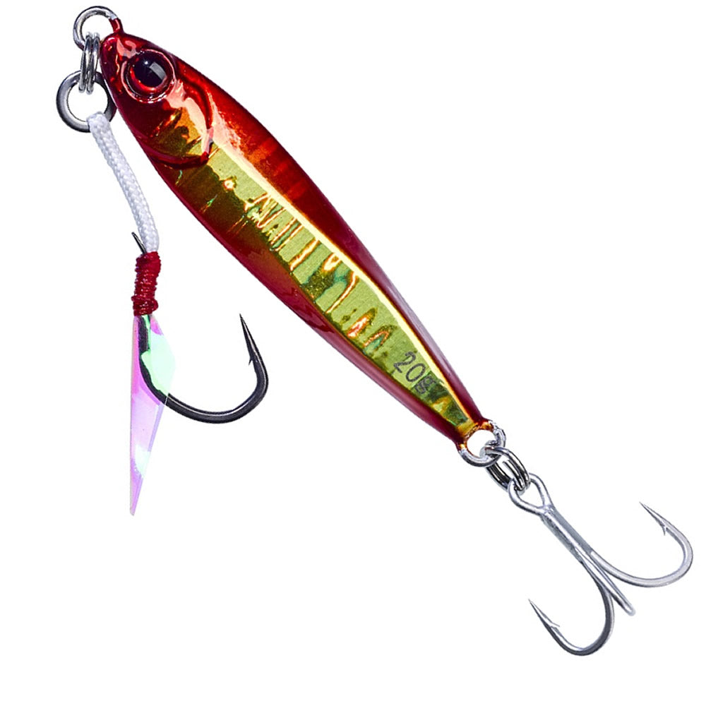 Pilker ILLEX Big Backer Jig Akakin/Magma Wave 1buc/pac