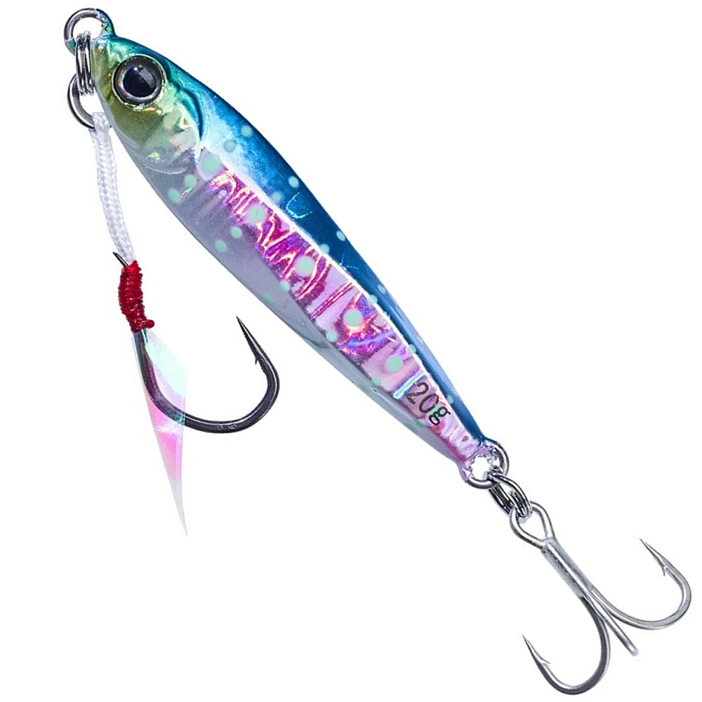 Pilker ILLEX Big Backer Jig Bullpin/Glow Dot 1buc/pac
