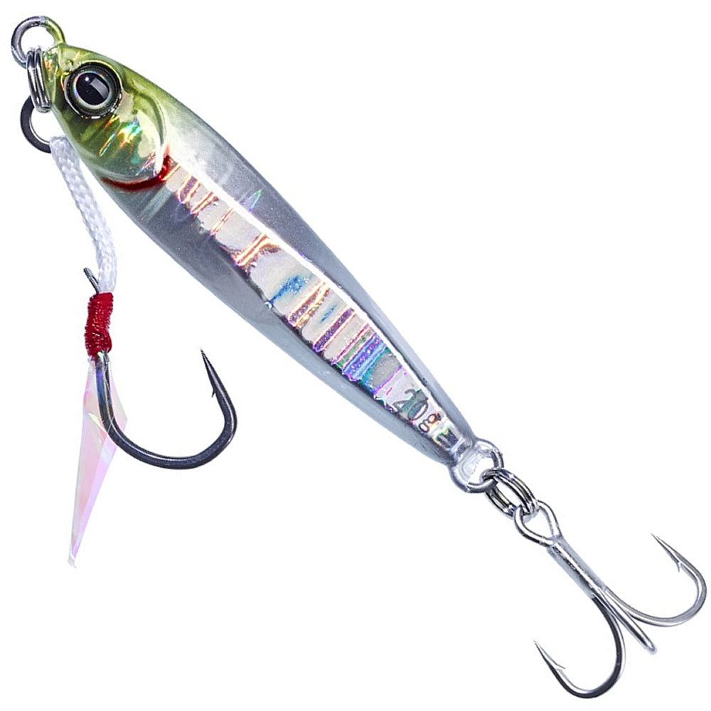 Pilker ILLEX Big Backer Jig Shirasu Silver/Magma 1buc/pac