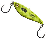 Pilker MADCAT Vertical Jig Vibratix, Fluo Yellow Uv, 90g, 10cm, 1buc/pac