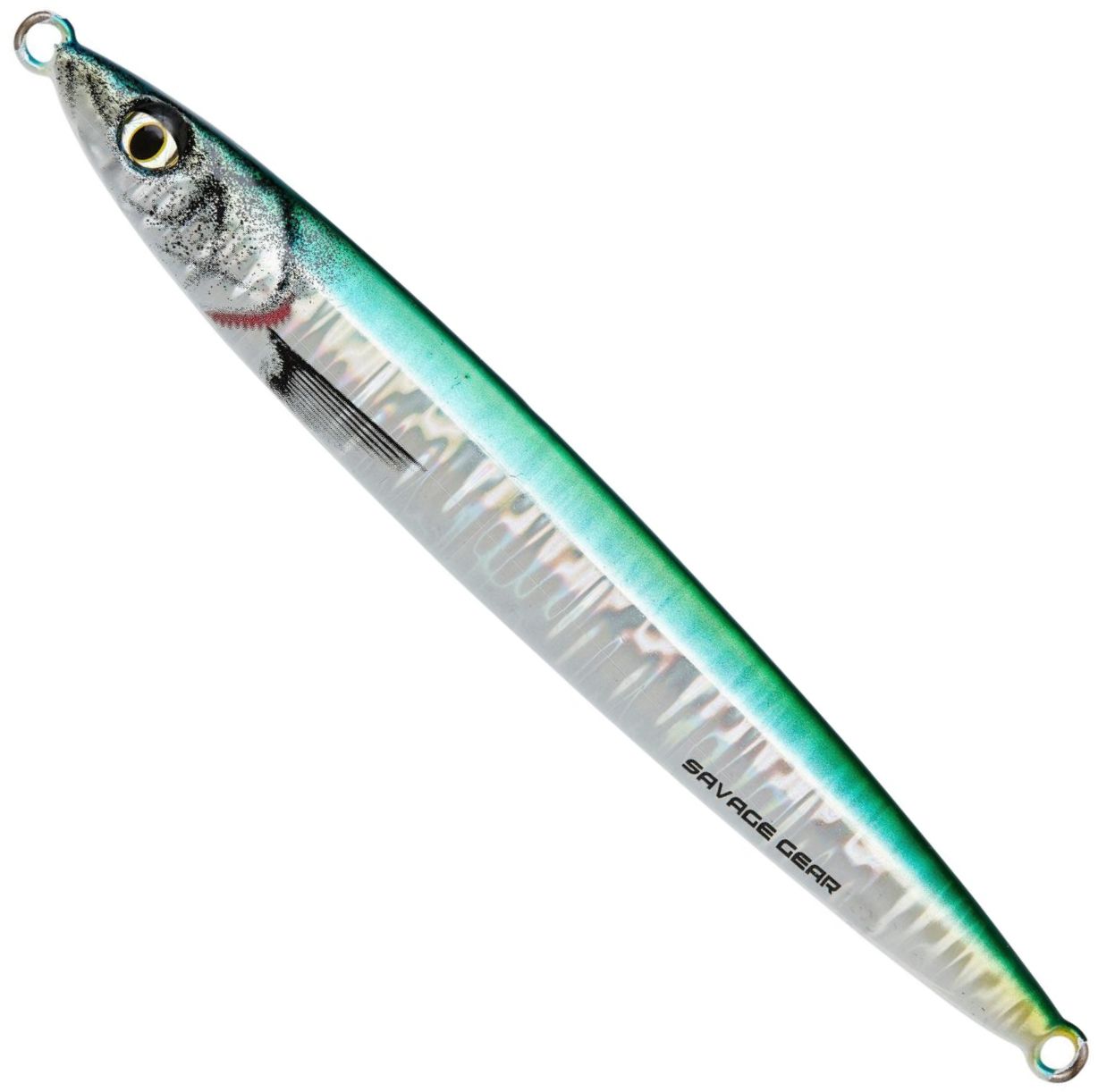 Pilker SAVAGE GEAR 3D Slim Jig Minnow Fast Sinking, FS BG, 12.5cm, 60g, 1buc/pac