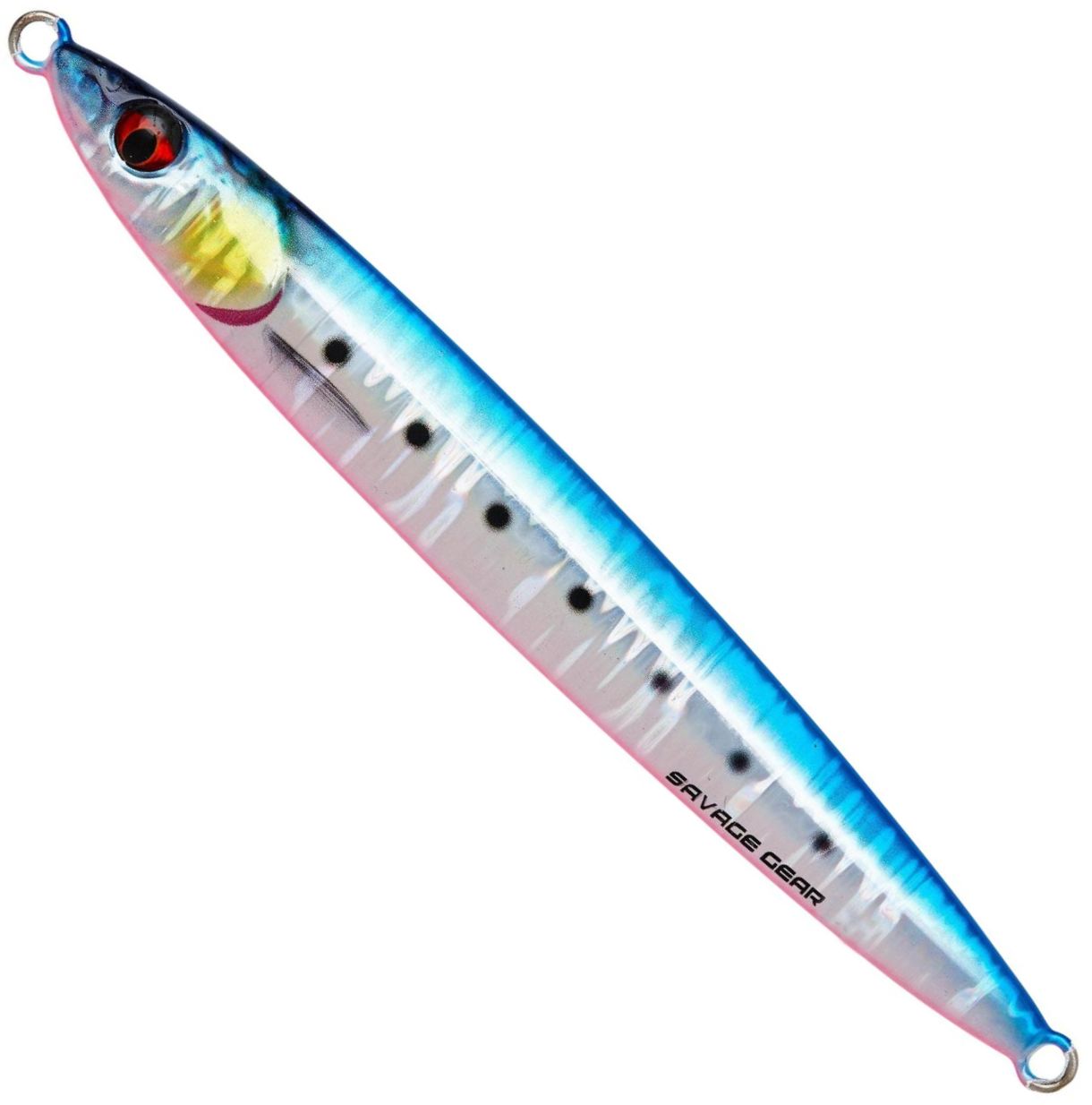 Pilker SAVAGE GEAR 3D Slim Jig Minnow Fast Sinking, Pink Belly Sardine, 12.5cm, 60g, 1buc/pac