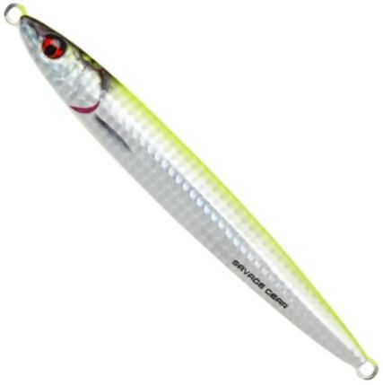 Pilker SAVAGE GEAR 3D Slim Jig Minnow, Glow Yellow, 15cm, 100g, 1buc/pac