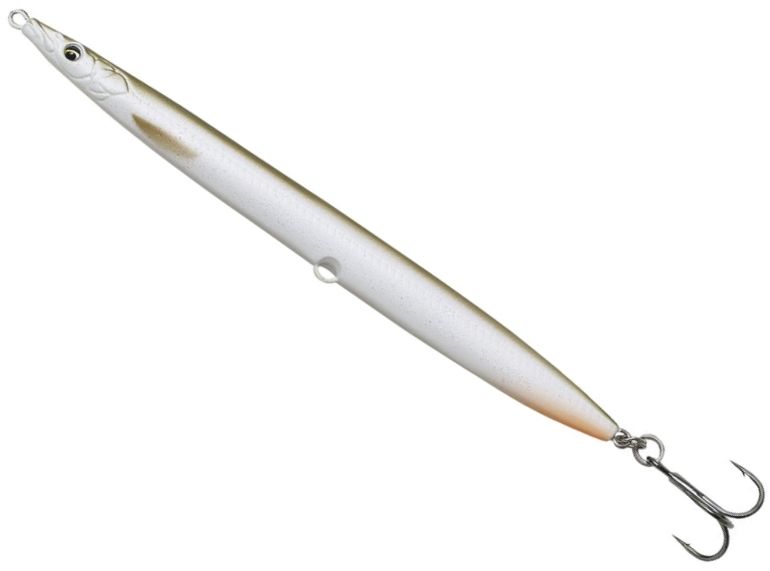 Pilker SAVAGE GEAR Sandeel Pencil Sinking, Matt White Tobis, 13g, 9cm, 1buc/pac