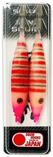 Pilker TUBERTINI Jig Seika Predator Fishing Mini Squid Soft Silk, Culoare 204, 9cm, 2buc/pac