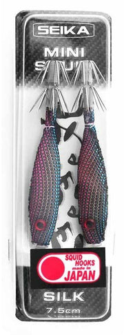 Pilker TUBERTINI Jig Seika Predator Fishing Mini Squid Soft Silk, Culoare 205, 9cm, 2buc/pac