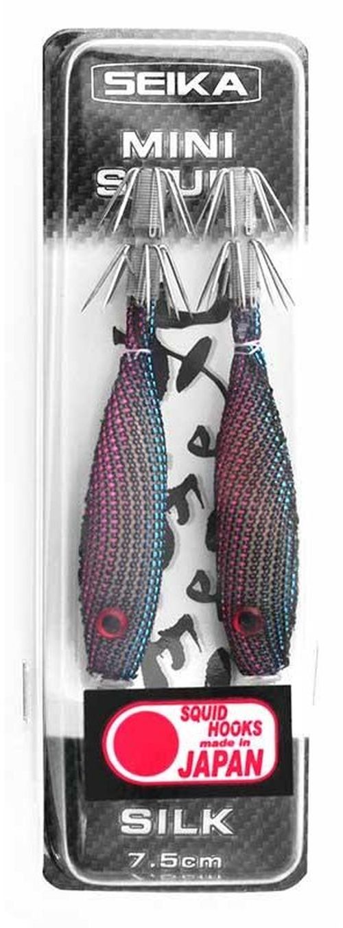 Pilker TUBERTINI Jig Seika Predator Fishing Mini Squid Soft Silk, Culoare 205, 9cm, 2buc/pac