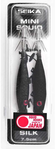 Pilker TUBERTINI Jig Seika Predator Fishing Mini Squid Soft Silk, Culoare 206, 9cm, 2buc/pac