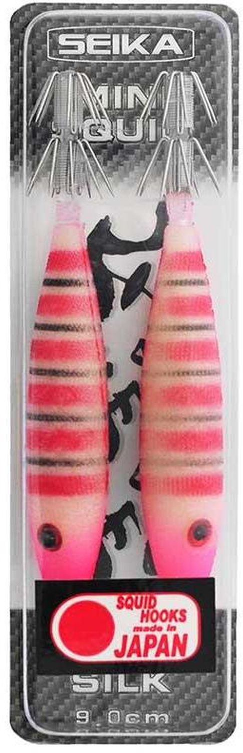 Pilker TUBERTINI Jig Seika Predator Fishing Mini Squid Soft Silk, Culoare 38, 9cm, 2buc/pac