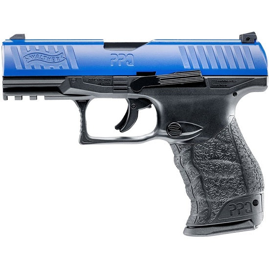 Pistol Umarex CO2 Airsoft Walther PPQ M2 T4E Blue  Calibru 43 8BB