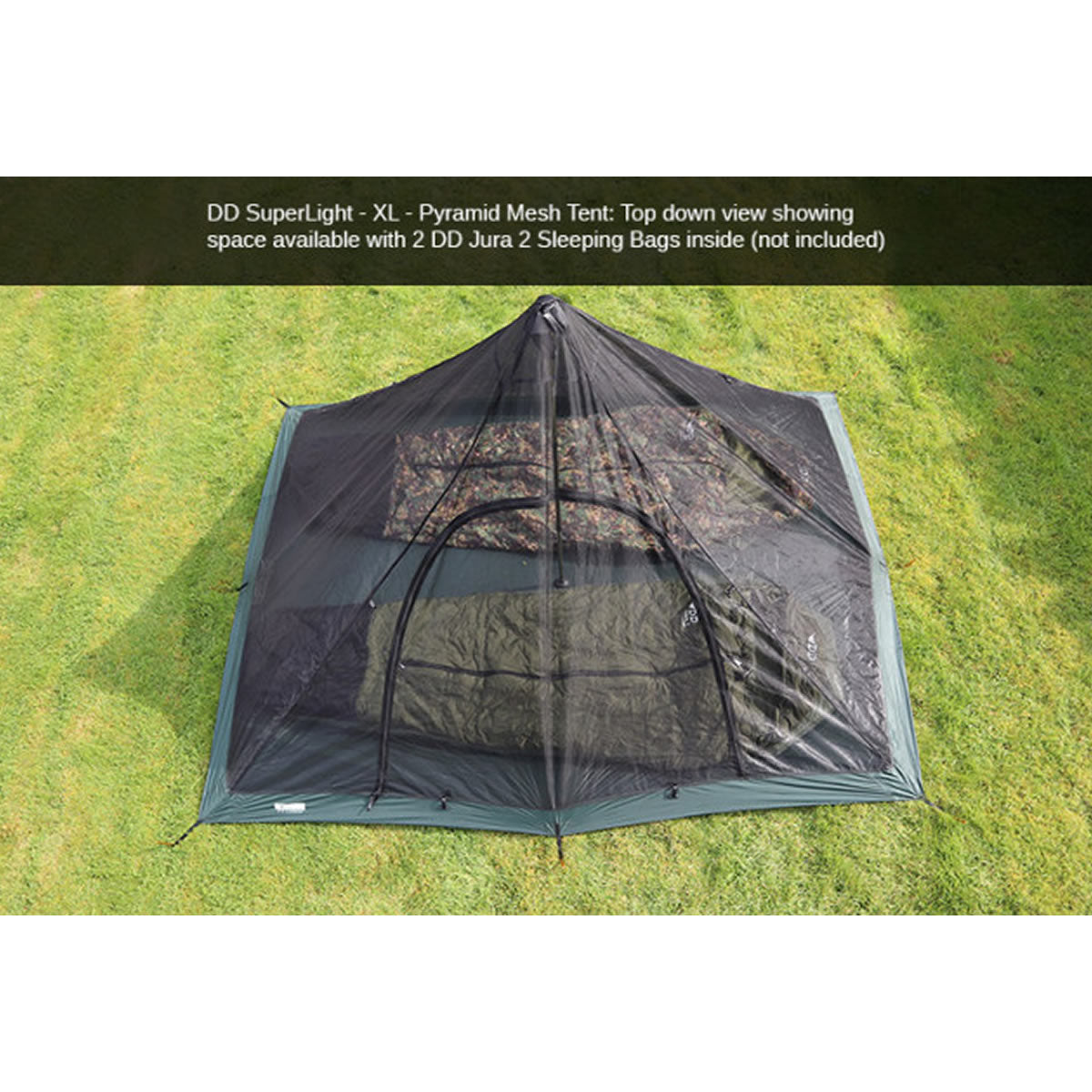 Plasa Anti Insecte Cort DD Hammocks SuperLight Pyramid XL