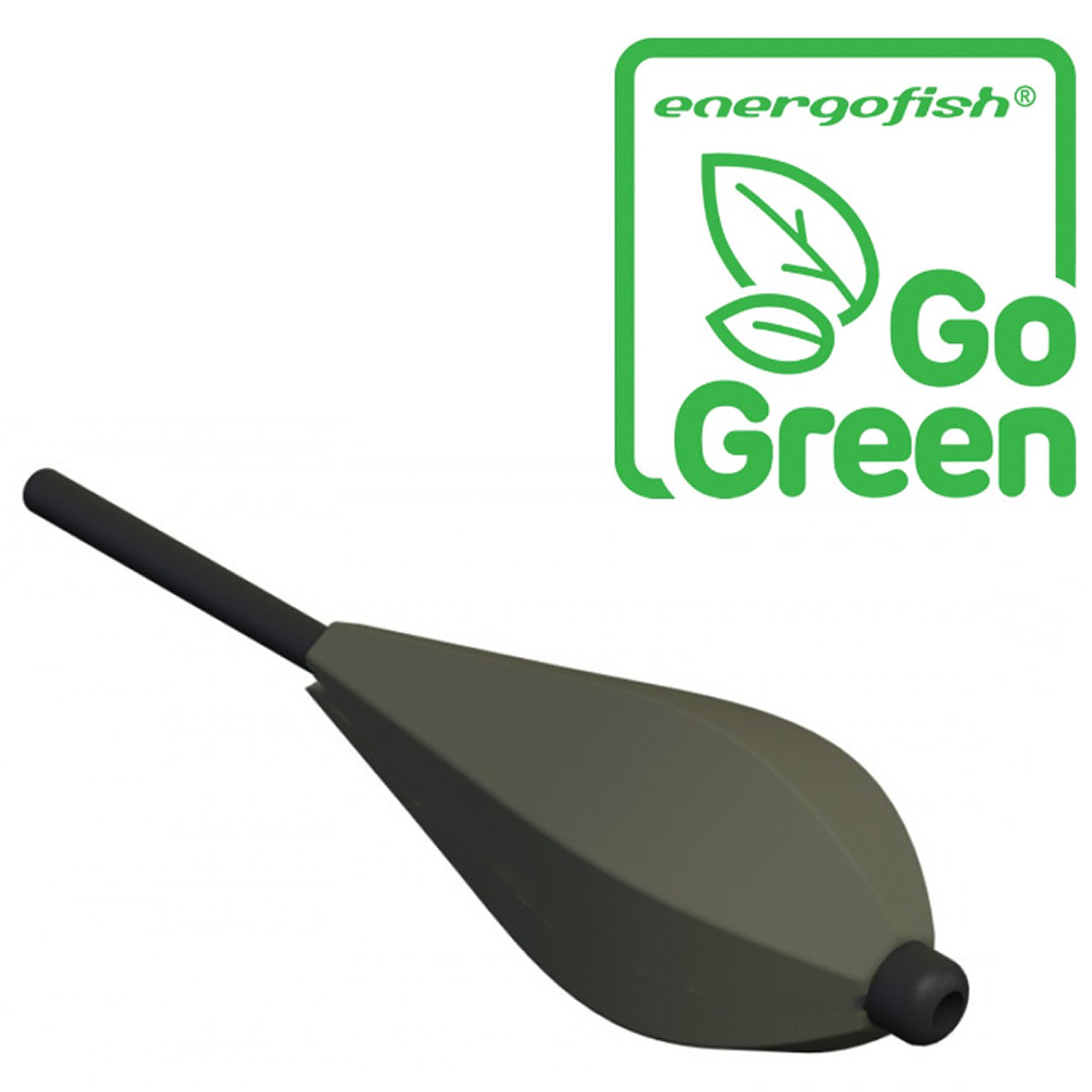 Plumb Hexagonal Inline Carp Expert Go Green LF-Distance Torpedo