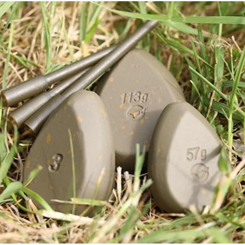 Plumb Inline KORDA Flatliner Pear Inline, 2.5oz/70g, 2buc/pac