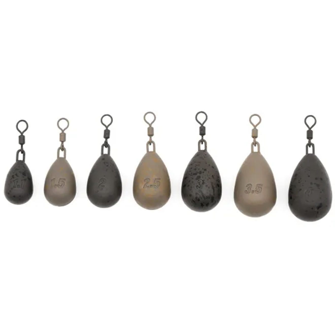 Plumb Para KORDA Pear Swivel, 3oz/84gr, 1buc/pac