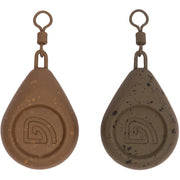 Plumb Trakker Flat Pear Swivel Lead