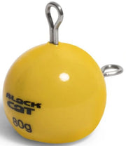 Plumb Wobler BLACK CAT Ball, Yellow 200g, 1buc/pac