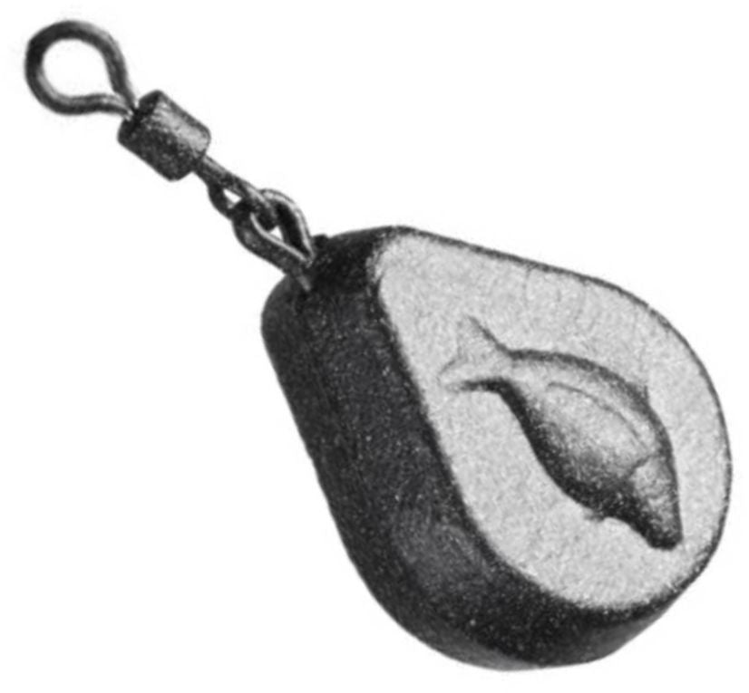 Plumb Zfish Flat Pear Lead 1buc/pac