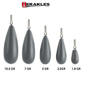 Plumbi Colmic Herakles Olive Shot Sinkers