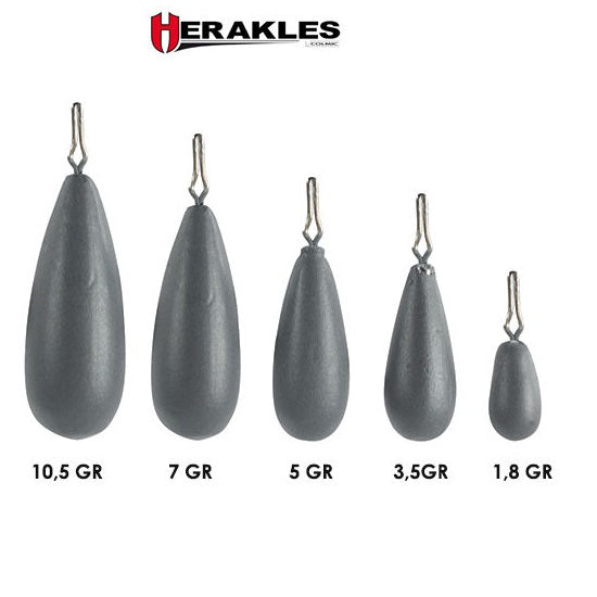 Plumbi Colmic Herakles Olive Shot Sinkers