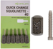 Plumbi Cu Schimbare Rapida Korum Quick Change Squolivettes, 8g, 6buc/pac