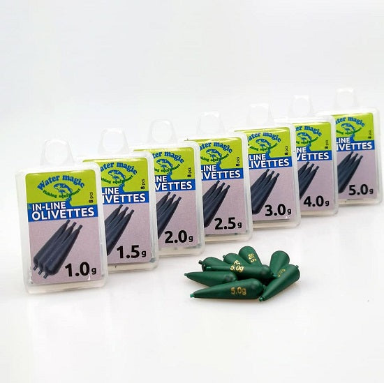 Plumbi Culisanti Water Magic Olivete Culoare Verde 8 Buc 1.50 Gr