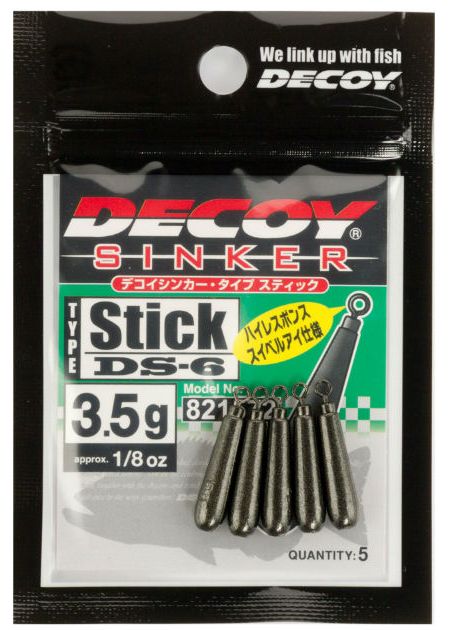 Plumbi DECOY DS-6 Sinker Type Stick, 14g, 5buc/pac