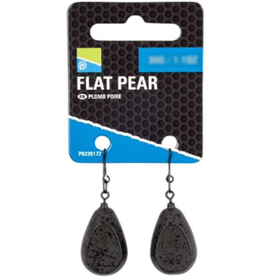 Plumbi PRESTON Flat Pear 2buc/pac