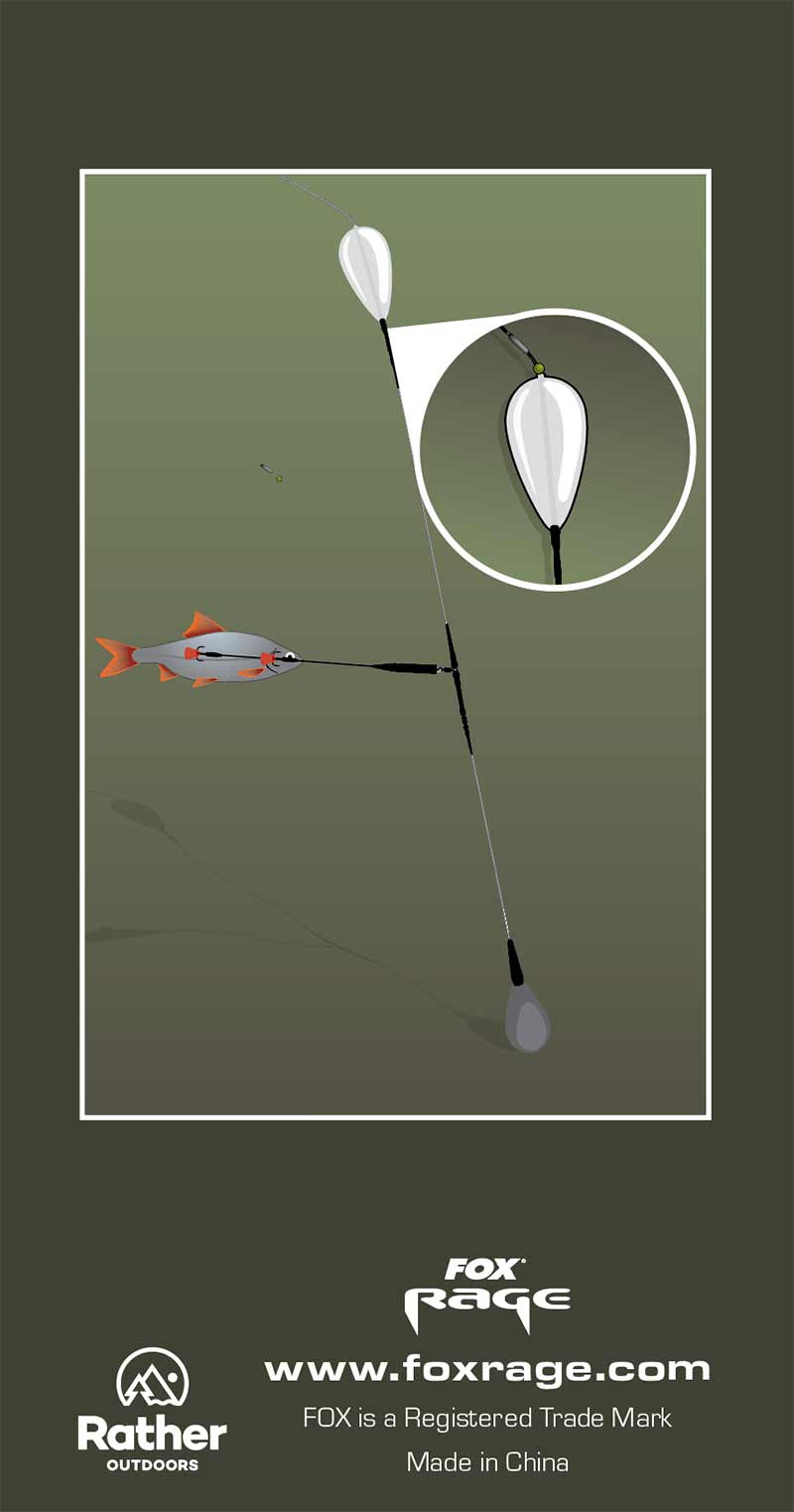 Pluta Fox Rage Predator Paternoster Sunk Float, Large