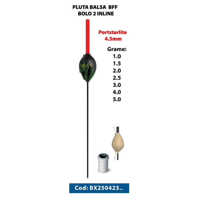 Pluta Jaxon Balsa BFF Bolo 2 Inline 6g Portstarlite