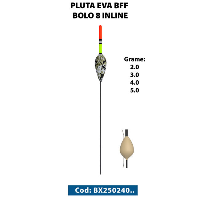 Pluta Jaxon Eva BFF Bolo 8 Inline Antena Multicolor
