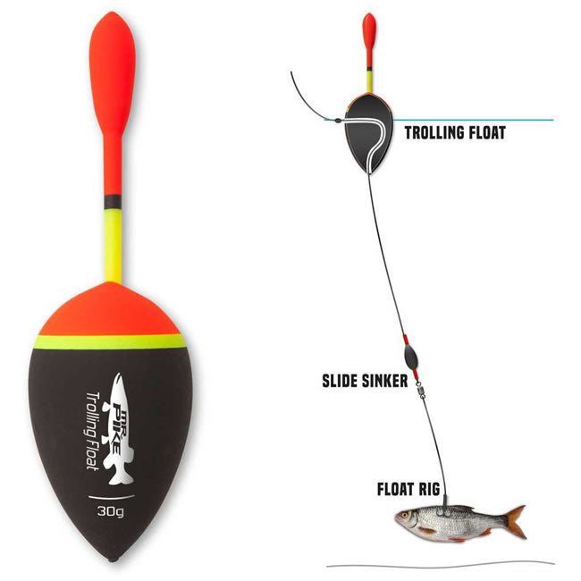 Pluta Rapitori Quantum Mr. Pike Trolling Float 125mm