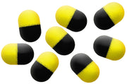 Pop Up - Zig Rig -Eva 12Mm - Yellow Black - 9 Buc
