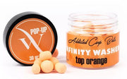 Pop Up Addicted Carp Baits Washed Infinity, Top Orange, 10mm