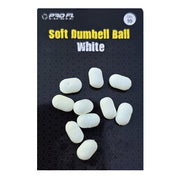 Pop Up Artificial PRO FL Dumbell, Alb, 6x10mm