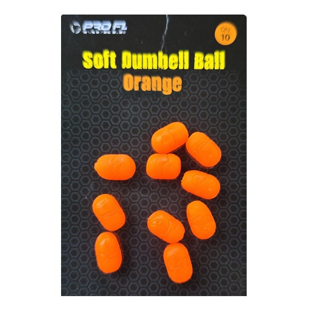 Pop Up Artificial PRO FL Dumbell, Portocaliu, 6x10mm