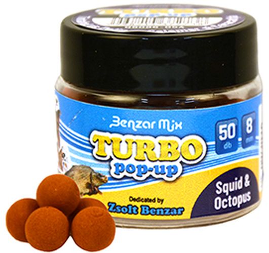 Pop Up BENZAR MIX, Squid &amp; Octopus, 8mm, 30ml