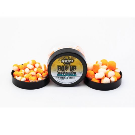 Pop-Up Bucovina Baits Krill and Garlic 8-11mm