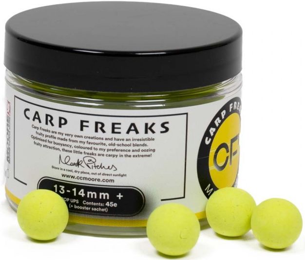 Pop Up CC Moore Carp Freaks, Yellow, 12mm, 55buc/pac