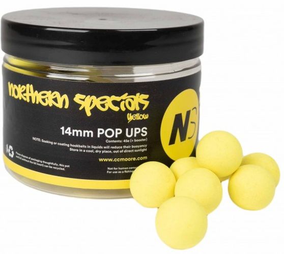 Pop Up CC Moore NS1, Yellow, 14mm, 45buc/cutie
