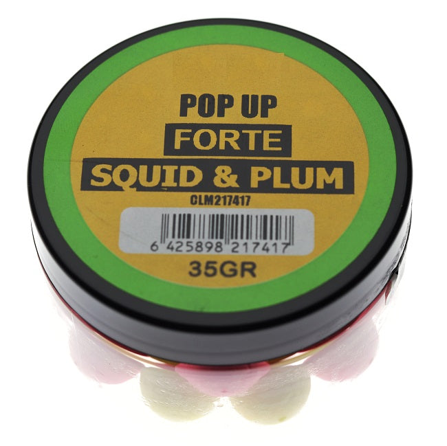 Pop Up Claumar Forte Squid &amp; Plum Yellow &amp; Pink 35Gr 16mm