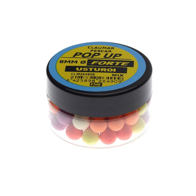 Pop Up Claumar Forte Usturoi Color Mix 15Gr 8mm