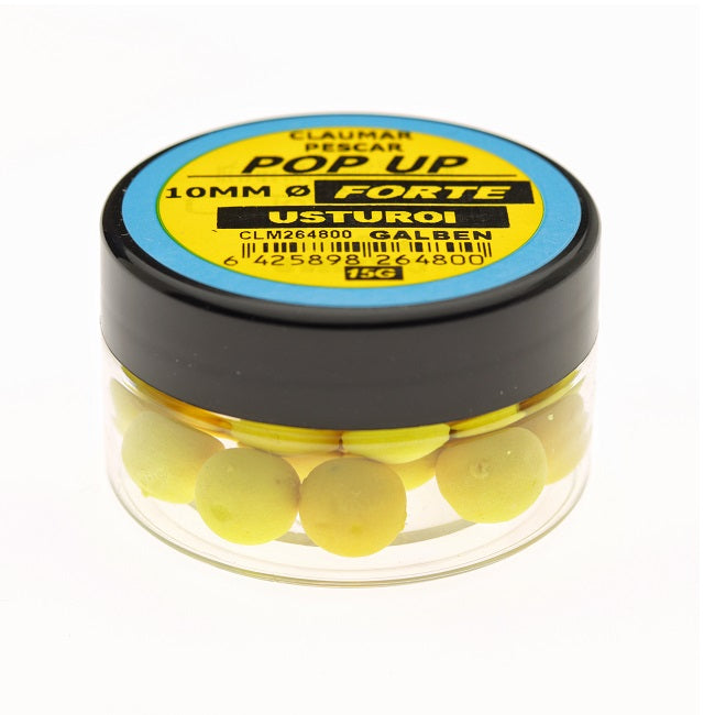 Pop Up Claumar Forte Usturoi Galben 15Gr 10mm